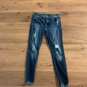 7 for all mankind distressed jeans